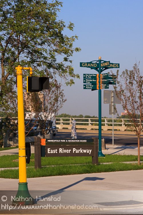 The Grand Rounds and East River Parkway in Minneapolis.